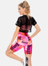 Blusa Deportiva Mujer Semi Transparente Manga Corta - Ropa Fitness Babalú® 105883